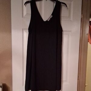 Elegant Black Sleeveless Top/ Dress